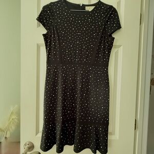 Michael Kors Black Polka Dot Dress-New with tags